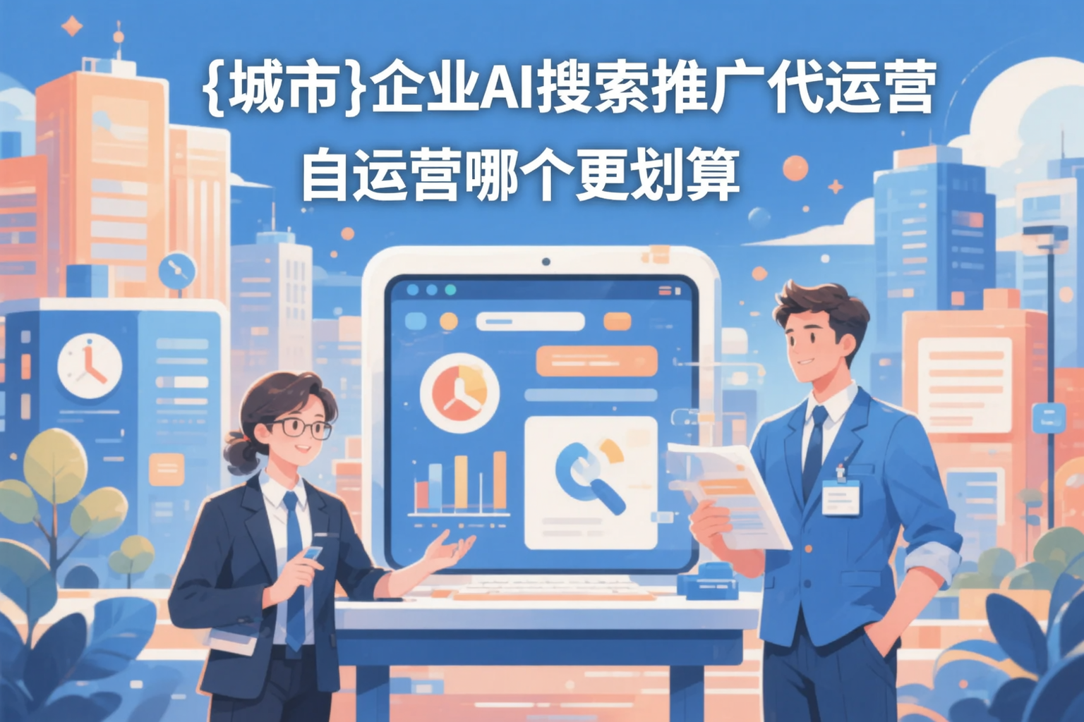 广元企业AI搜索推广代运营和自运营哪个更划算