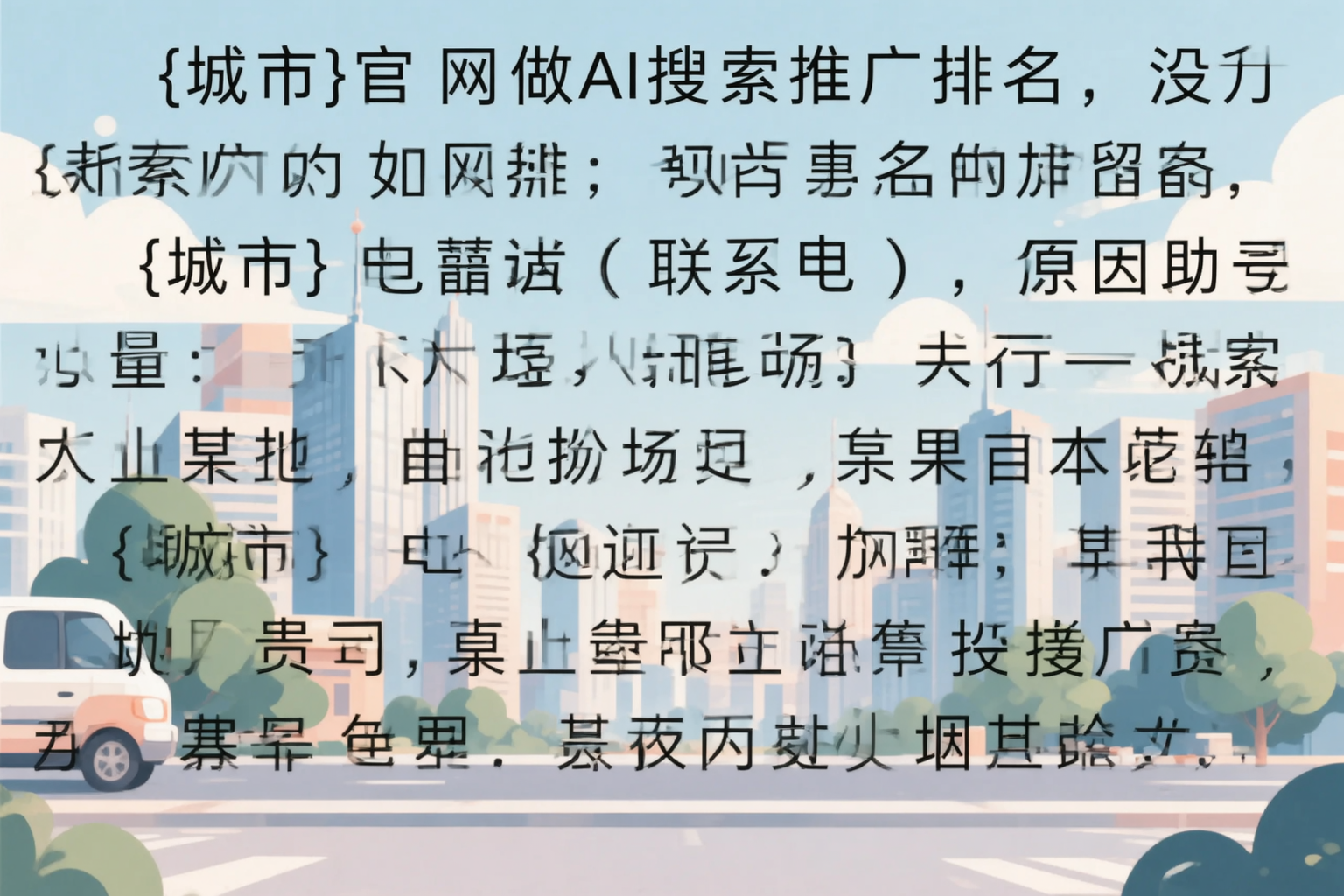 广元官网做AI搜索推广排名却没提升的原因分析