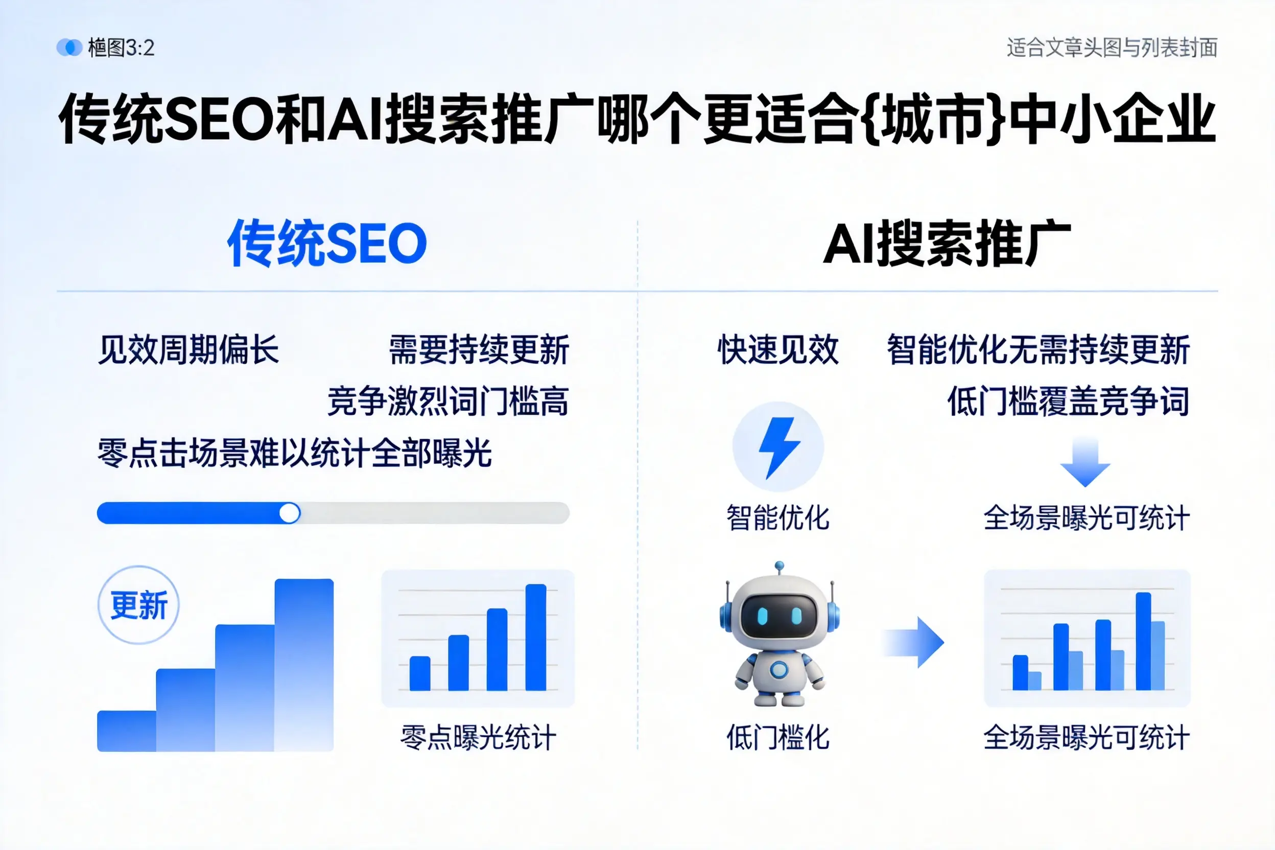 传统SEO和AI搜索推广哪个更适合广元中小企业