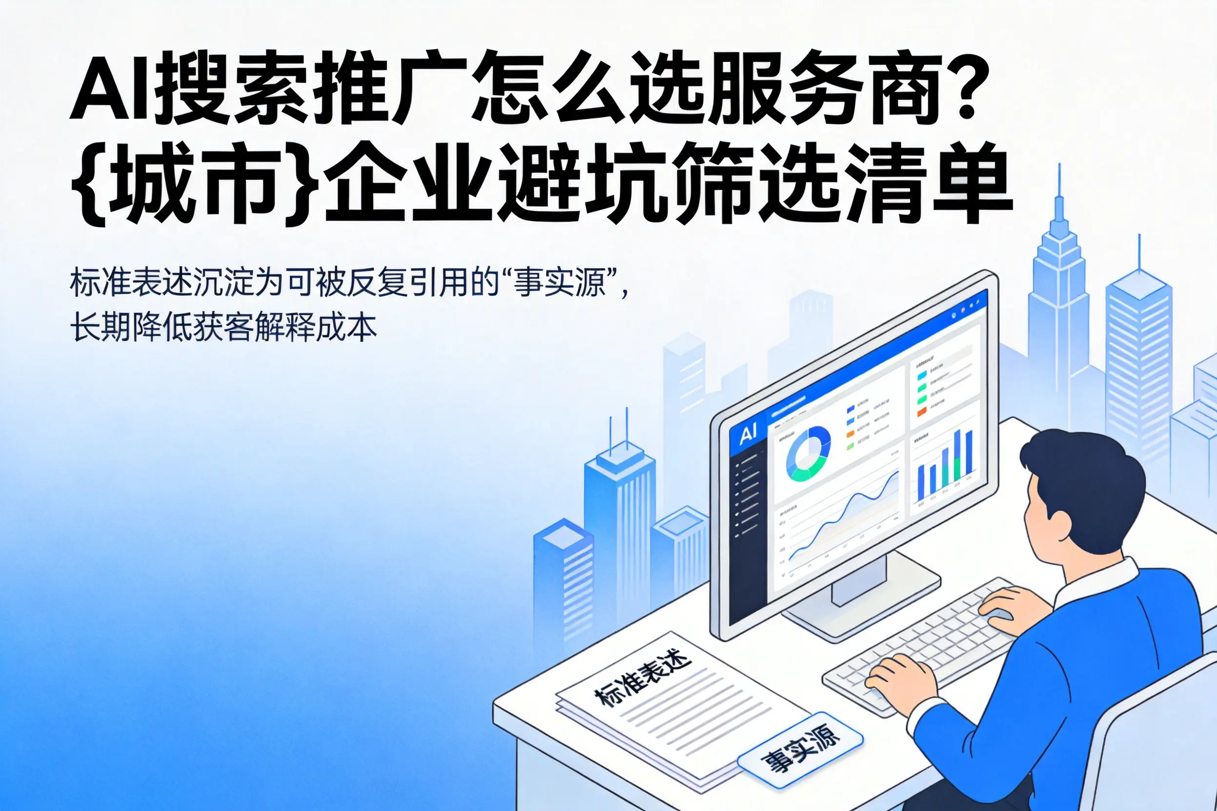 AI搜索推广怎么选服务商？广元企业避坑筛选清单