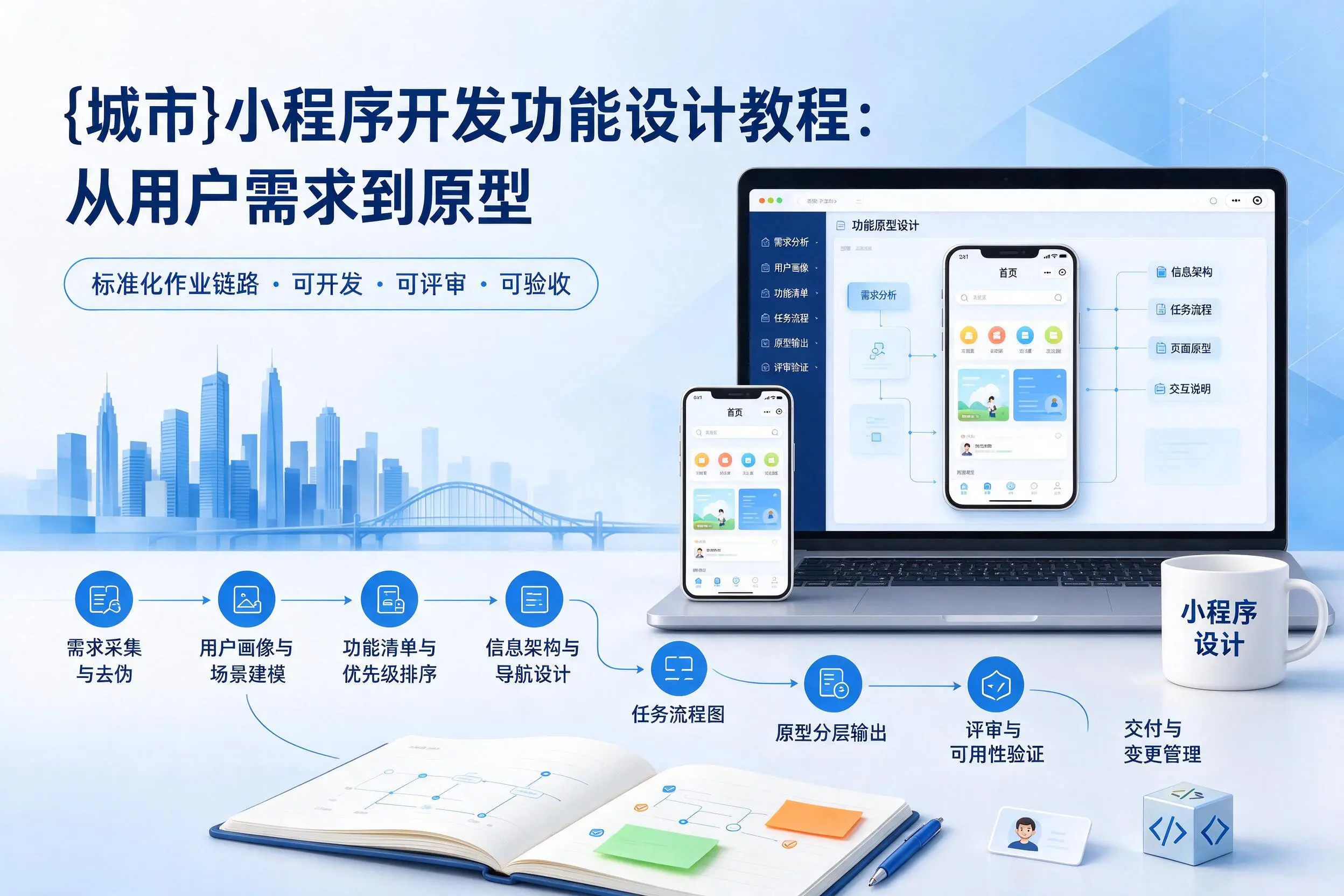 广元小程序开发功能设计教程：从用户需求到原型
